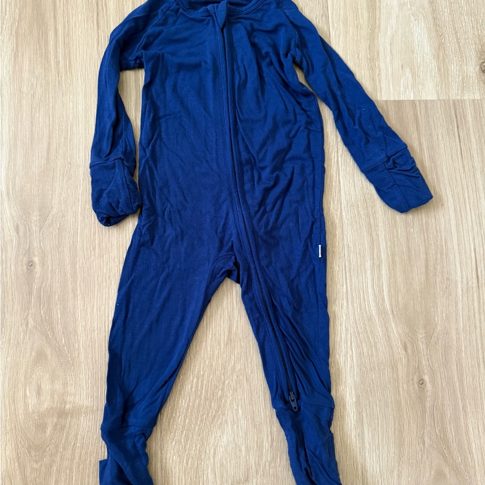 Little Sleepies Midnight Blue Kids One Piece